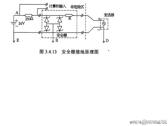 安全栅接地原理图