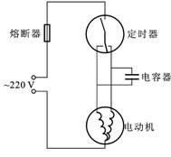 家用洗衣机电气控制原理图解