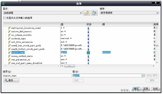 Pro/ENGINEER数控加工的后置处理