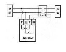 时控开关控制交流接触器原理图解