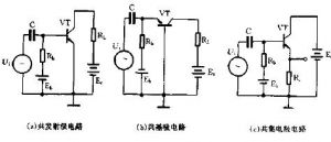 三极管的基本放大电路