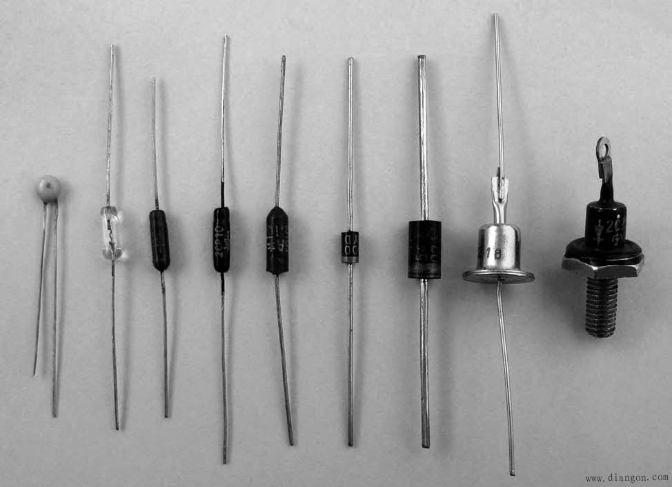 点击放大 晶体二极管之普通二极管的识别与使用