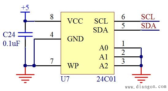24C02原理图