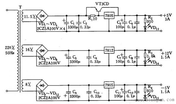 家用开关电源电路图8