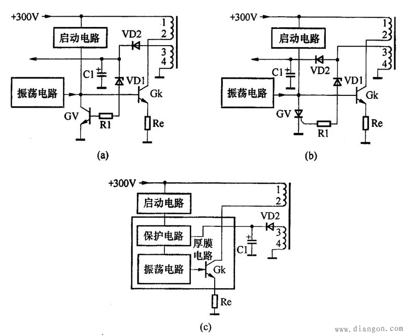图2 开关电源过压保护电路示图