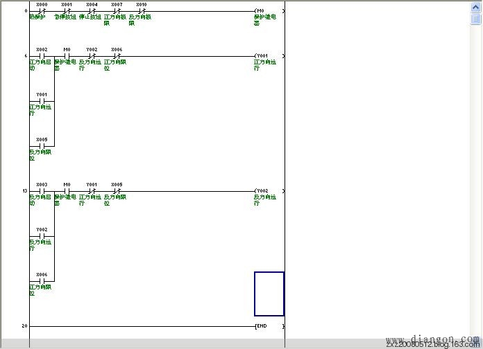 三菱PLC学习――自动往返控制的PLC程序 - 白鹰 - 电气技术中心