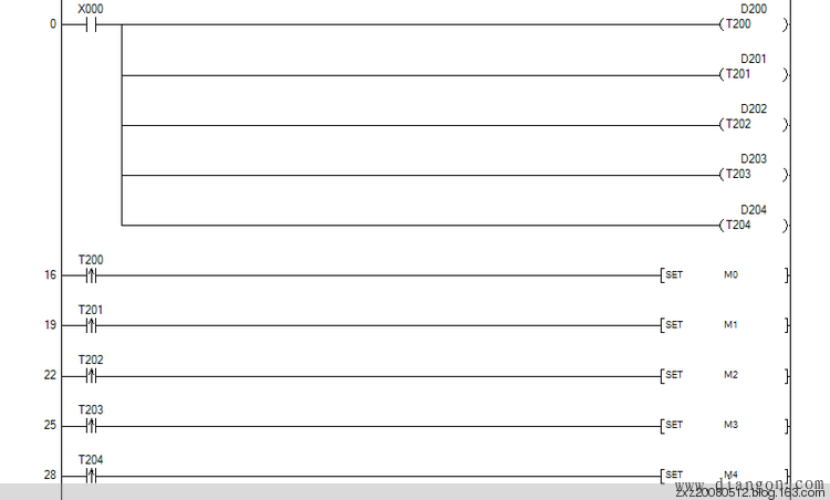 三菱PLC学习――单信号反应多状态PLC程序 - 白鹰 - 电气技术中心
