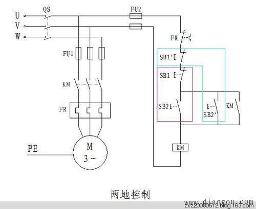 三菱PLC学习――两地控制与多地控制PLC程序 - 白鹰 - 电气技术中心