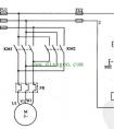 接触器互锁的三相异步电动机正反转控制线路原理图解