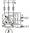 星三角降压启动的工作原理
