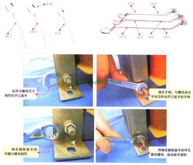 扳手的分类和使用方法