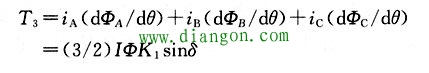 三相电机转矩公式