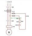 交流接触器自锁和互锁电路图原理图解