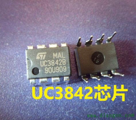 uc3842第八脚没有电压是怎么回事？uc3842引脚功能和电压