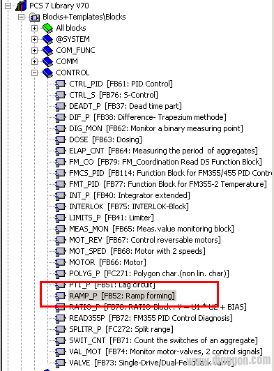 PCS 7 如何用RAMP_P块实现斜坡功能