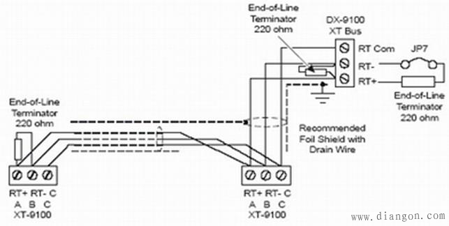 江森DX-9100智能楼宇控制器的安装与接线